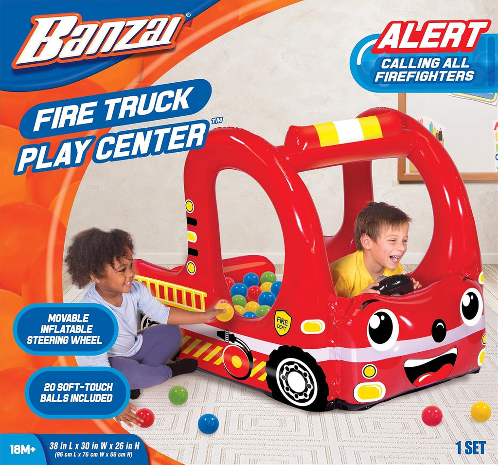 Rescue Fire Team Play Center Ball Pit with 20 Balls, Toy