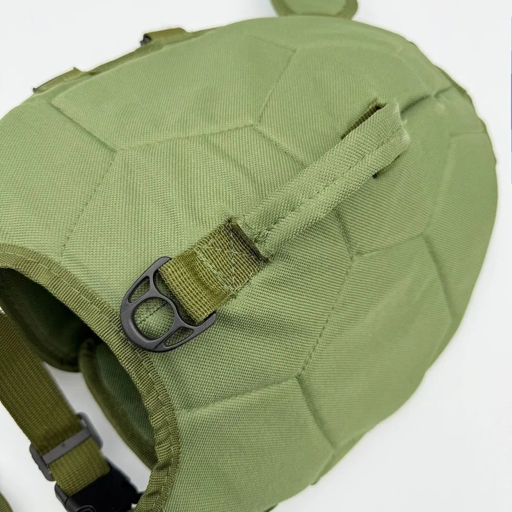Cute Turtle Shape Pet Life Jacket Portable Handle Adjustable Dog Safety Vest Reflective Life Preserver Dog Swimsuit