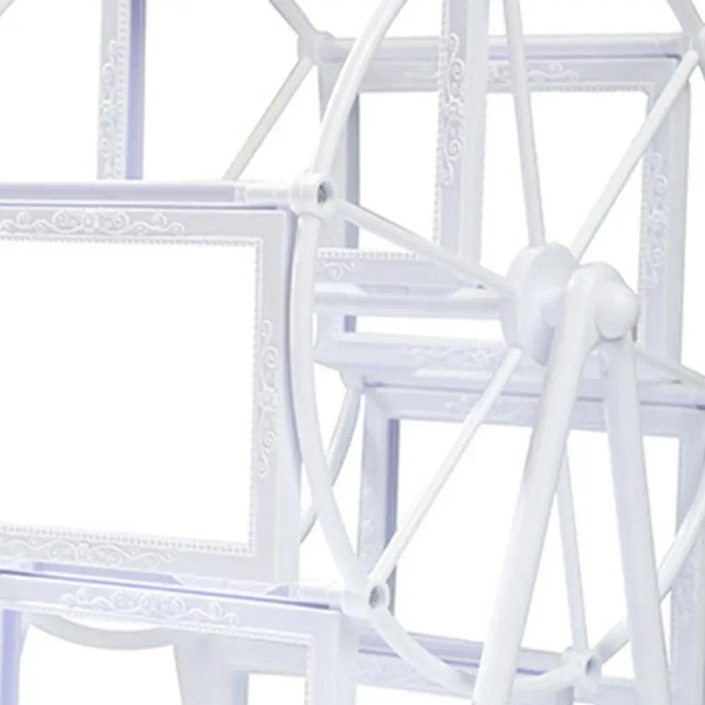 5 Inch Lightweight Rotating Windmill Photo Frame Stable Unique Design Ferris Wheel Photo Holder Simple DIY Picture Frame Bedroom